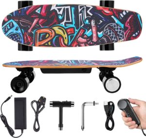 9. DREAMVAN Electric Skateboard with Remote Control
