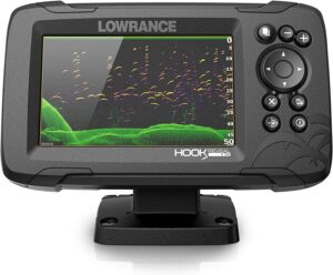 1. Lowrance HOOK Reveal 5 Fish Finder
