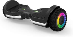 2. Jetson Flash Hoverboard with Bluetooth speaker and LED Lights