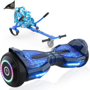 3. EVERCROSS Hoverboard with Seat Attachment