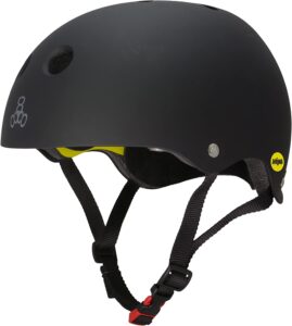 3. Triple Eight Skateboard Helmet Dual Certified MIPS