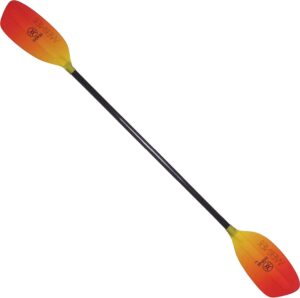 3. Werner Player Fiberglass Straight Shaft Whitewater Kayak Paddle