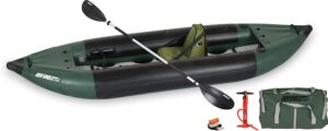 5. Sea Eagle 350FX Explorer Inflatable Whitewater Kayak