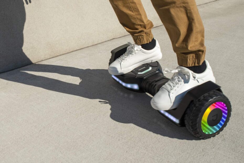 hoverboard with bluetooth and lights