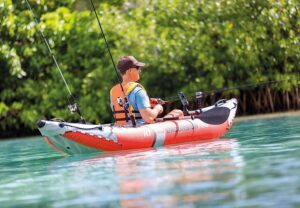 6. Intex Excursion Pro Inflatable Fishing Kayak