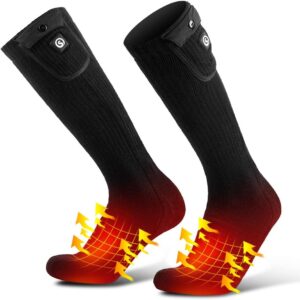 1. SAVIOR HEAT Heated Socks for Winter Cold Weather Hunting