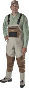 2. Caddis Attractive 2-Tone Tauped Foot Wader