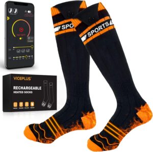 5. VICEPLUS Heated Socks Rechargeable
