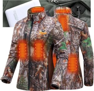 6. NEW VIEW Women Heated Jacket for Hunting