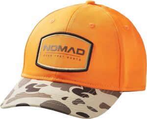 2. Nomad Men's Blaze Hunting Orange Cap