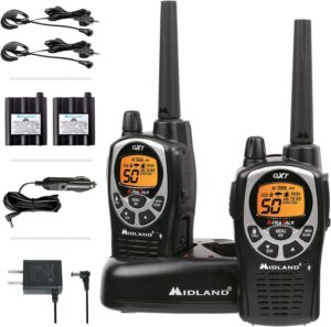 1. Midland GXT1000VP4 - 50 Channel GMRS Two-Way Radio
