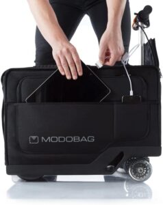 3. Rideable Carry on Luggage Scooter Suitcase
