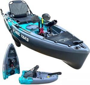 1. Reel Yaks 9.5ft Modular Pedal Fishing Kayak