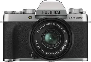 10. Fujifilm X-T200 Mirrorless Digital Camera for Beginners