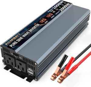 10. ROARBATT 1000W Pure Sine Wave Inverter