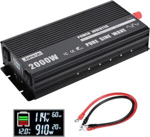 2. Jamesin 2000W Pure Sine Wave Inverter