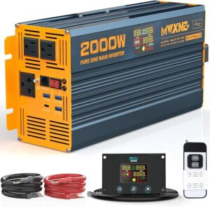 3. MWXNE 2000W Pure Sine Wave Inverter