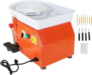 7. FLKQC Beginner Pottery Wheel Machine