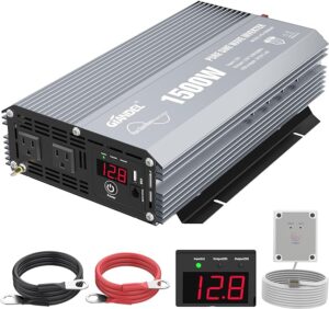 7. GIANDEL 1500W Pure Sine Wave Inverter